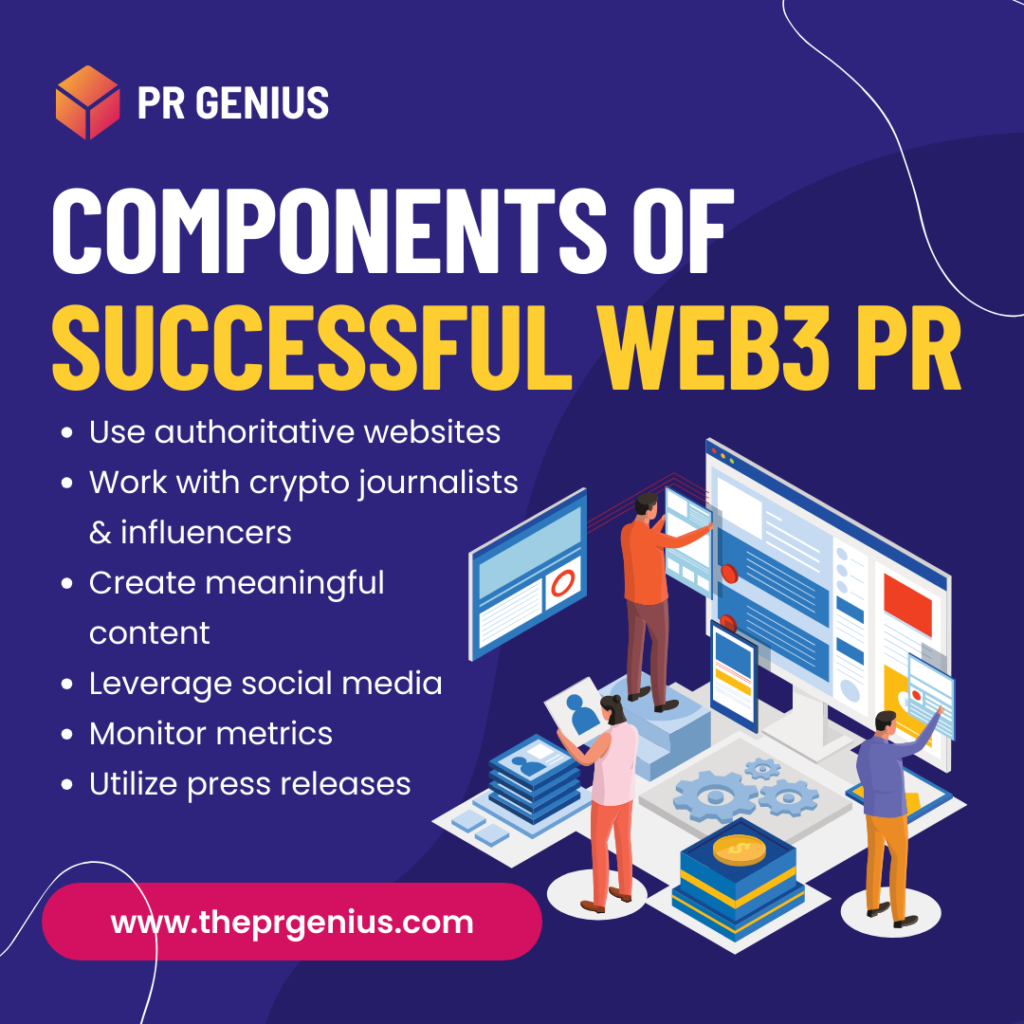 components of web3 and crypto pr